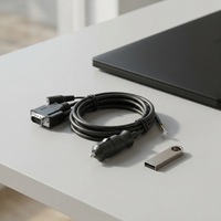 Arnés de Cables Automotriz DB9 RS232 con Enchufe de Encendedor de 12V para Dispositivos de Navegación GPS para Automóviles