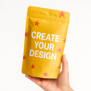 Bán buôn màu đen mờ Zip khóa standup Túi Ziplock túi cho hạt cà phê đứng lên túi - Product Image 4