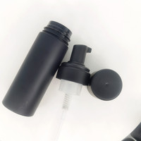 Échantillon Gratuit – Flacons Pompe à Mousse Noirs Vides 100ml 150ml 200ml – Bouteilles Pompe à Mousse Noires Personnalisées en Plastique Mat pour Savon Moussant