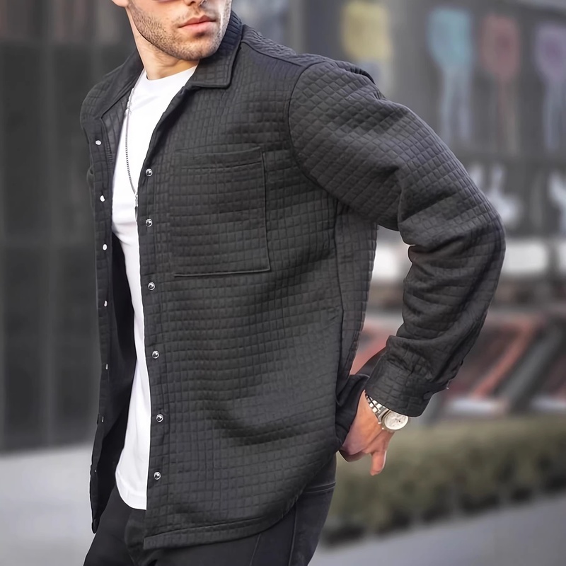 Men s Varsity Jacket Fashion Loose