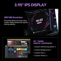 Refroidisseur de processeur liquide AIO Thermalright Hyper Vision 360 UB ARGB noir 360 mm avec écran LCD magnétique de 4,3 pouces pour Intel et AMD