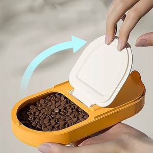 <span class=keywords><strong>Bebedero</strong></span> y Comedero Automático Colgante para Jaulas, Botella de Agua por Gravedad y Tazón de Comida para Perros Pequeños, Gatos, Conejos y Hurones - Product Image 3