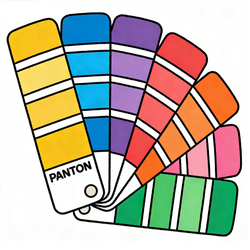 เลือกหมายเลข Pantone
