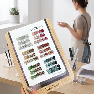 Ensemble de vernis à ongles en gel UV Starlight Sea Glitter, 30 couleurs, paillettes brillantes ultra fines et haute densité, séchage rapide LED 60s, écologique, en bouteille - Product Image 5
