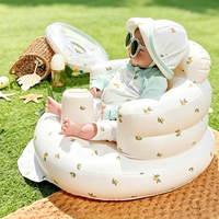 Siège gonflable anti-chute pour bébé, siège gonflable électrique rapide pour enfants, canapé gonflable léger pour la plage