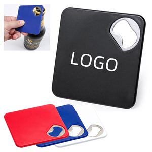 Ouvre-bouteille carré de haute qualité avec logo personnalisé - Product Image 1