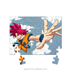 <span class=keywords><strong>Puzzle</strong></span> <span class=keywords><strong>lenticulaire</strong></span> 3D de dessin animé DBZ personnalisé en plastique durable, amusant et interactif de type PET - Product Image 4