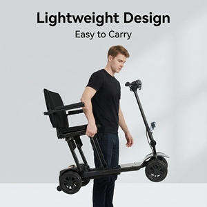 Trottinette Électrique Pliable Légère Tendance 2025 avec Moteur Intelligent NFC 150-250W, Autonomie 20km, Vitesse 11-20km/h, pour la Mobilité en Voyage - Product Image 1