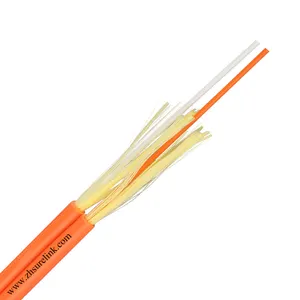 1 2 4 6 8 12-adriges Simplex-Duplex-Innen ausbruchs kabel taktisches dichtes Puffer kabel Aramidgarn-Glasfaser kabel