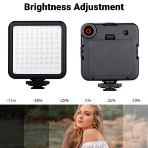 Mamen-micrófono pequeño Vlog inalámbrico, <span class=keywords><strong>MIC</strong></span>-07 Pro con luz de vídeo, Vlogging, novedad de <span class=keywords><strong>2020</strong></span> - Product Image 2