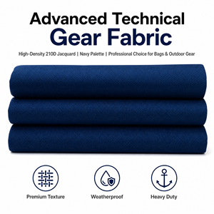 Kain Nilon Lapis PU Jacquard <span class=keywords><strong>Mini</strong></span> Diamond 210D Tahan Air, Tahan Sobek, dan Tahan Lama untuk Tenda, Tas Outdoor, dan Kantong Penyimpanan - Product Image 4