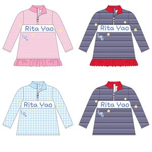 Herfst Winter Peuter Jongen Pullover Gebreid Katoenen Meisje Lange Mouw Peter Pan Kraag Sweatshirt Shirt 2024 - Product Image 2