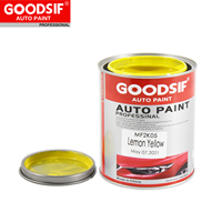 Laque liquide de peinture de voiture de haute performance couche de finition automatique GOODSIF Pintura Automotriz