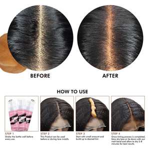 <span class=keywords><strong>Mousse</strong></span> teintée OEM/ODM pour perruques : Spray instantané pour masquer le cuir chevelu et la ligne des cheveux, <span class=keywords><strong>mousse</strong></span> fondante pour perruques - Product Image 5