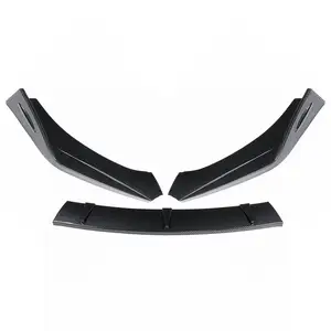 Honghang Factory Manufacture Automotive Bumper Protector Parts Universal Front Bumper Lip Splitter Universal For All Cars