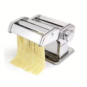 Macchina per Pasta Elettrica Multifunzione in Acciaio Inox 300W con Manovella, Spessore Regolabile e Rullo Lavabile - Product Image 5