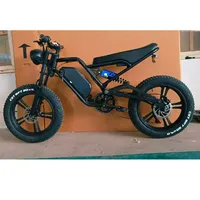 Nouveau Vélo Électrique Urbain M200 Fat avec Pneus 20x4 Pouces, 350W-1500W, Vitesse 45km/h, pour Adultes, Entrepôt UE/USA, Vélo Électrique V8 1000W