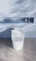 Inodoro Inteligente de Cerámica con Certificación Australian Watermark, Control Remoto, Forma Alargada, Drenaje en Forma de S, Asiento con Calefacción