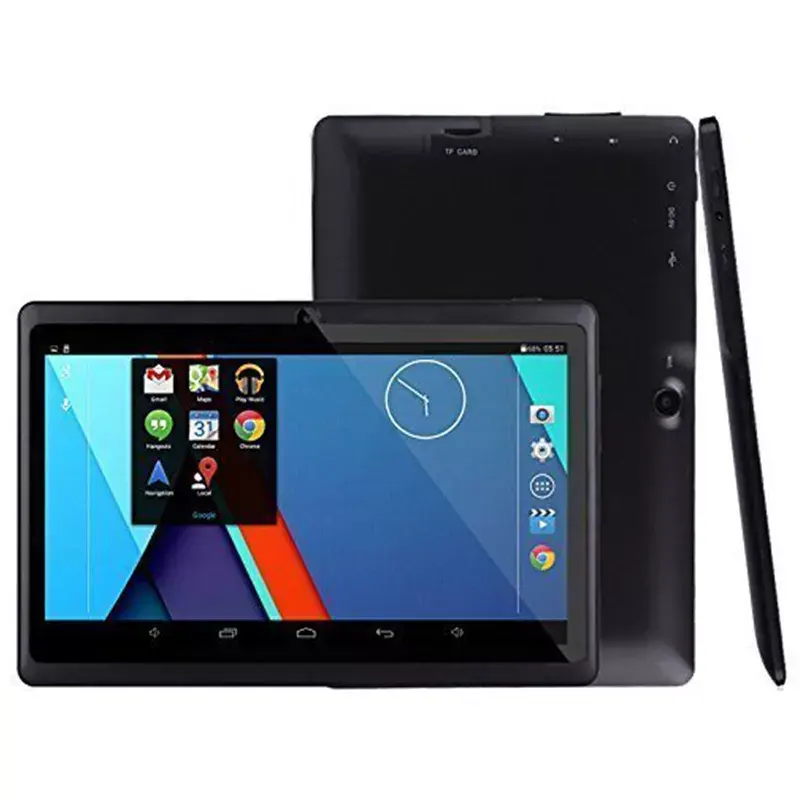 In Voorraad 7 Inch Q88 Quad Core Android Tablet/Beste Wifi 7 "Quad Core Tablet Android/A33 Firmware Android Tablet Pc