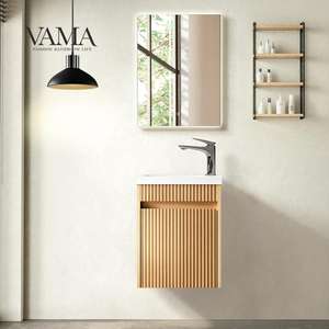 <span class=keywords><strong>Mueble</strong></span> de <span class=keywords><strong>Baño</strong></span> Personalizado VAMA con Lavabo Integrado, Montado en <span class=keywords><strong>el</strong></span> <span class=keywords><strong>Suelo</strong></span> - Product Image 5