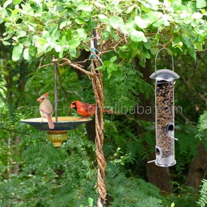 Mangeoire pour oiseaux d'extérieur, graines d'arachides pour <span class=keywords><strong>jardin</strong></span>, mangeoire pour oiseaux <span class=keywords><strong>sauvages</strong></span> suspendue en plein air - Product Image 6