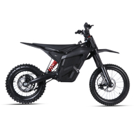Vélo électrique tout-terrain de course à suspension intégrale, vitesse maximale 86 km/h, 72 V, puissance de pointe 7000 W, prix de gros OEM