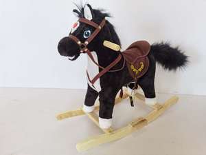 Juguete de poni de peluche, <span class=keywords><strong>caballo</strong></span> rockihng, FL600-DR - Product Image 6