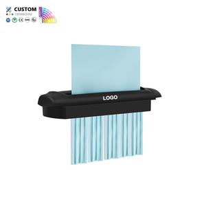 Apparaat Shredder Papier Machine Ce Level 6/P-7 5 6 Vellen Stripcut <span class=keywords><strong>Mini</strong></span> Kleine Draagbare A4 Elektrische Papier Shredder Machine Kantoor - Product Image 1