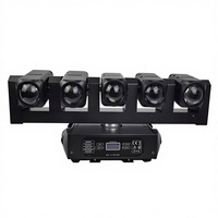 Projecteur de scène à faisceau mobile 5 têtes LED 5*40W DMX512 pour DJ, bars et clubs - Vente directe usine