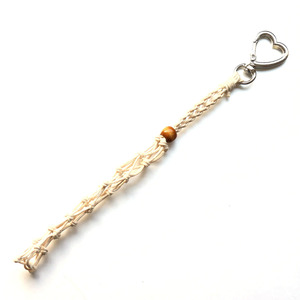 กระเป๋าตาข่ายพวงกุญแจสไตล์โบฮีเมียนห้อยสำหรับลิปสติกกระเป๋าผ้าทอมือหรูหราจี้ห้อยกระเป๋าพวงกุญแจกระเป๋า - Product Image 3