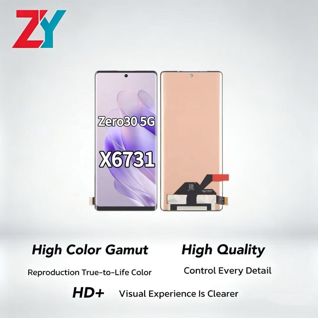 For Infinix Zero 30 5G X6731 Assembly OLED LCD Touch Display Screen for Mobile Phone Repair & Replacement 1 Year Warranty