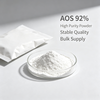 Poudre AOS à haute mousse 90% Sulfonate de vinyle de sodium, matière première pour détergent ménager, produit chimique quotidien, Alpha-Olefin Sulfonate