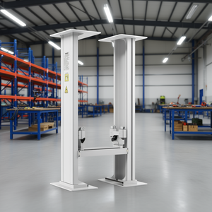 Système de colonne de levage électrique Vevor, capacité de 260 lb, hauteur de 14,2 à 31,1 pouces, tables élévatrices hydrauliques - Product Image 2