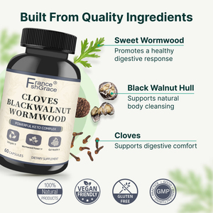 Grossiste en Compléments Alimentaires : Clou de Girofle, Noyer Noir, Absinthe, Cannelle – Fabricant de Capsules pour la Santé Intestinale (Clou de Girofle, Noyer Noir, Absinthe) - Product Image 2