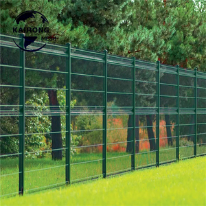Panel de malla de alambre soldado de Metal Pvc Curvy, valla electrosoldada residencial - Product Image 2