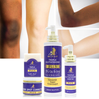 Kit Éclaircissant Triple Glutathion Plus Marque Privée – Crème Visage Anti-Taches et Lait Corporel Éclaircissant pour Peaux Noires