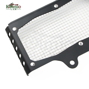 KOLMIO-LAM pour <span class=keywords><strong>BMW</strong></span> R NineT RNineT R9T Scrambler Urban GS Race <span class=keywords><strong>Pure</strong></span> 14-24 Grille de protection de radiateur de moto en acier inoxydable noir - Product Image 4