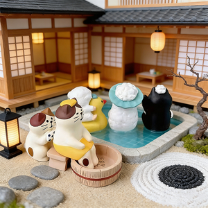 Série de décorations mignonnes de style japonais pour table, idéales comme cadeaux quotidiens pour la maison, la décoration de bureau, ou comme accessoires de photographie. - Product Image 1