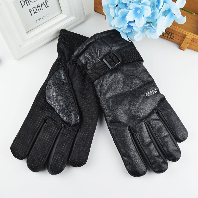 Gloves Wholesale Men's New Weaving Winter Warm Gloves Outdoor Waterproof and Freeze-proof Motorcycle Skiing Gloves