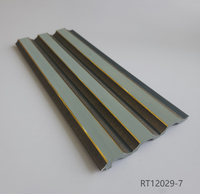Panneaux muraux PS personnalisés persienne au charbon de bois pour la décoration intérieure prix d'usine en plastique étanche pour hôtels bureaux avec