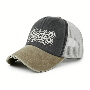 Custom Embroidery 5 Panel Mesh <b>Hat</b> Velvet with Lace and Sequin Fabric Trucker Mesh <b>Hat</b> - Product Image 2