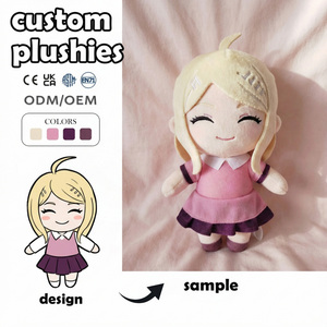 Jouets en peluche personnalisés OEM/ODM, Mascotte d'<span class=keywords><strong>avion</strong></span> de graduation hautement réductrice, Souvenirs de conférence, Animaux en peluche personnalisés - Product Image 2