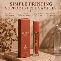 Boîtes d'emballage personnalisées de luxe pour gloss à lèvres, boîtes d'emballage personnalisées pour rouge à lèvres mat en papier