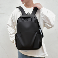 Mochilas para hombre y mujer, mochila impermeable Oxford para ordenador portátil con puerto USB, cierre de cremallera, gran capacidad