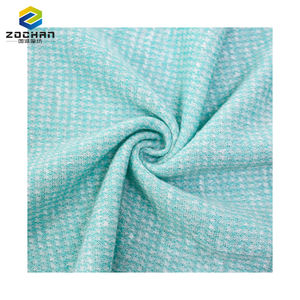 Новое поступление 140gsm пряжа окрашенная 100% льняная жаккардовая трикотажная ткань для одежды - Product Image 1