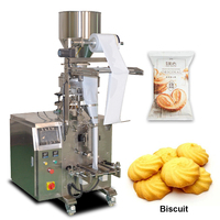 Machine de remplissage automatique écologique haute productivité pour sachets de snacks, granulés, biscuits, craquelins, galettes de riz et films d'emballage pour pochettes de haricots soufflés
