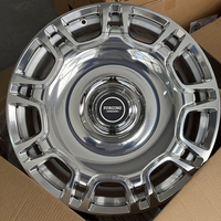 Ruedas Forjadas de Aleación de Aluminio de 20-24 Pulgadas, Nuevas, al por Mayor, 40 mm ET, Proceso de Pulido Fino, Ruedas Personalizadas para Automóviles de Pasajeros