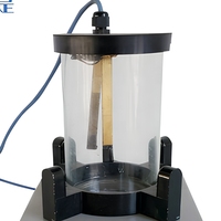 Probador de Carga Eléctrica para Asfalto Emulsionado, Instrumento Digital para Pruebas de Carga de Partículas en Emulsiones Asfálticas para Laboratorios de Carreteras