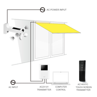 Shinilion Onsale Solar Power Wind licht Regen-Speeder-Sensor