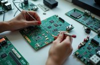 Électronique intelligente, PCBA personnalisé/fabrication, automatisation industrielle, assemblage de circuits imprimés en cuivre de 1 oz, composants électroniques originaux variés